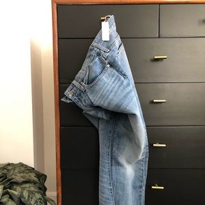 NWT J Crew Point Sur Kickout Crop Jean